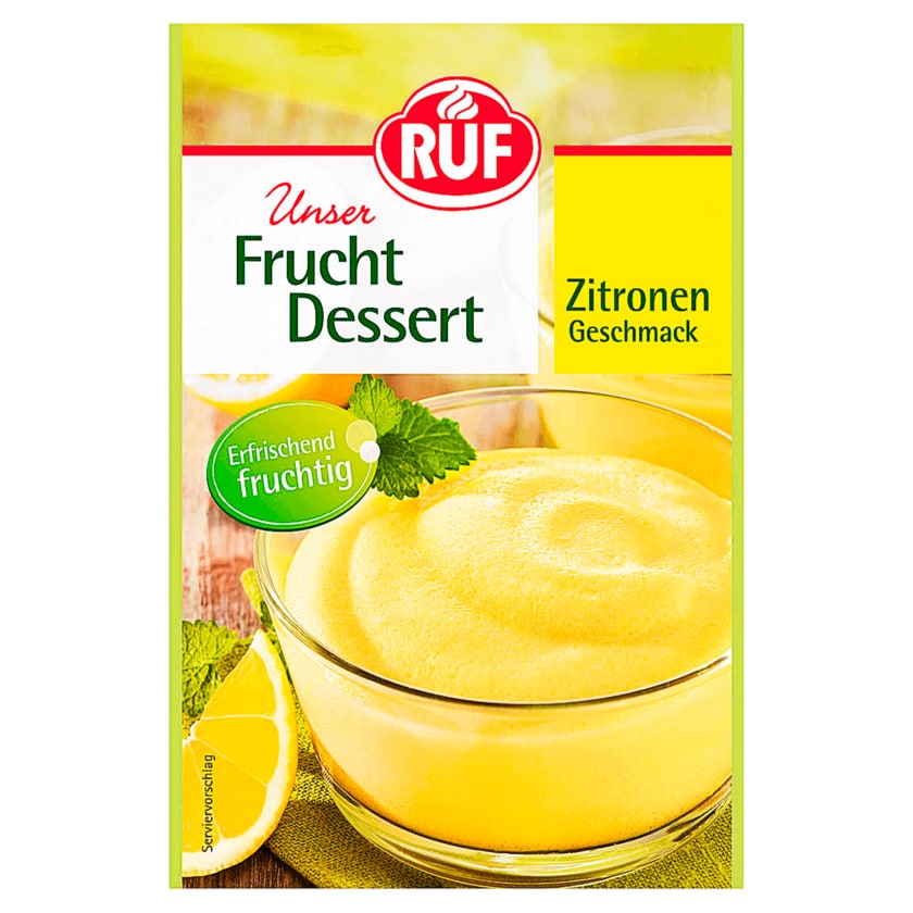 Ruf Frucht Dessert Zitrone 132g